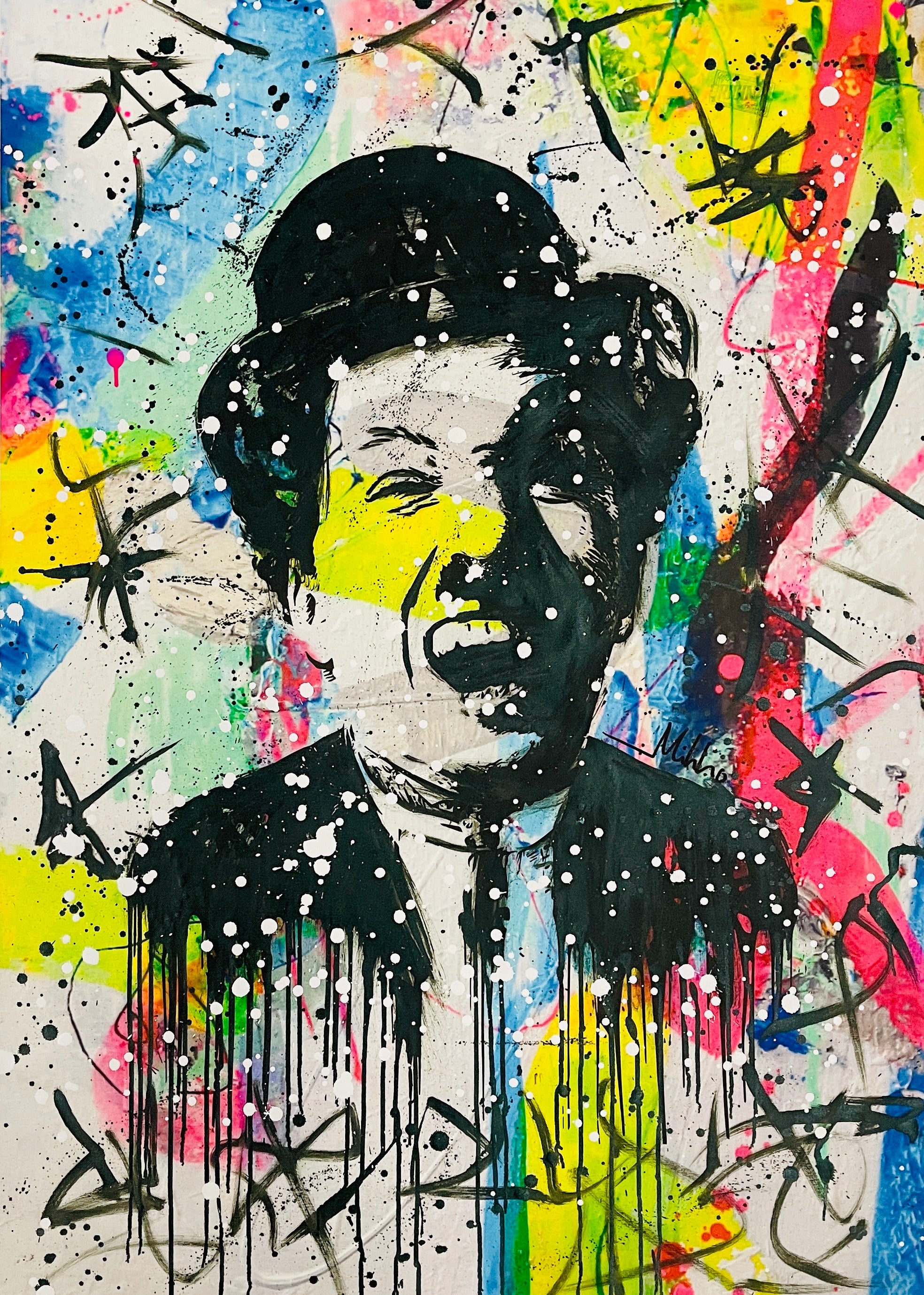Charles Chaplin Silhouette